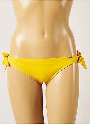 Chiloți de baie galben BANANA MOON femeie