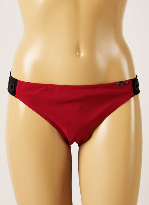 Chiloți de baie roșu BANANA MOON femeie