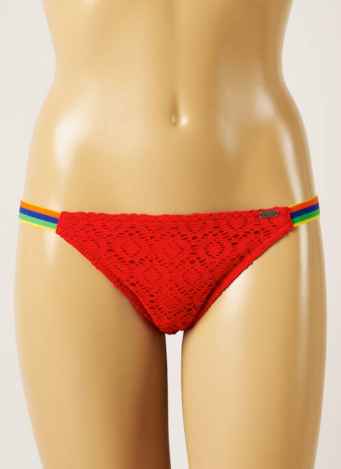 Chiloți de baie roșu BANANA MOON femeie