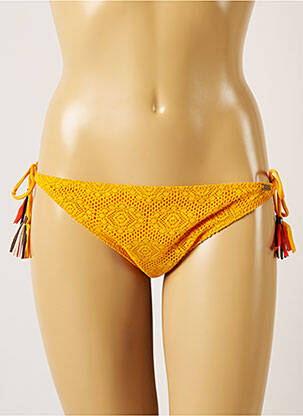 Chiloți de baie galben BANANA MOON femeie