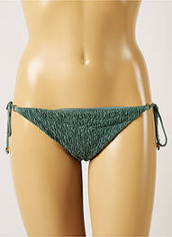Chiloți de baie țesătură texturată bikini verde BANANA MOON femme