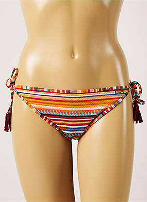 Chiloți de baie roșu BANANA MOON femeie