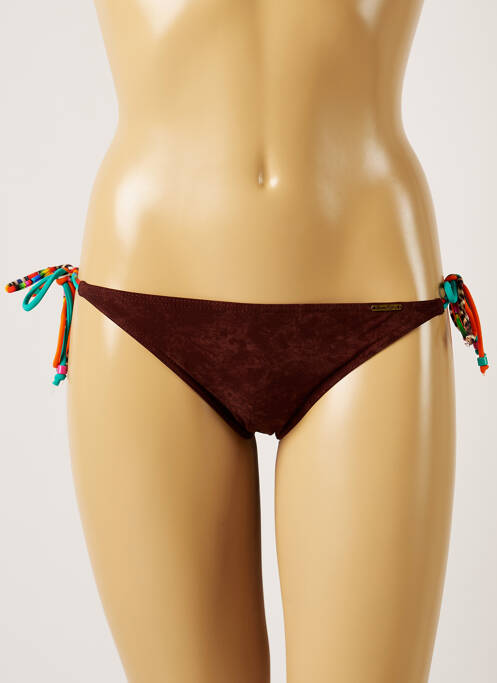 Chiloți de baie maro BANANA MOON femeie