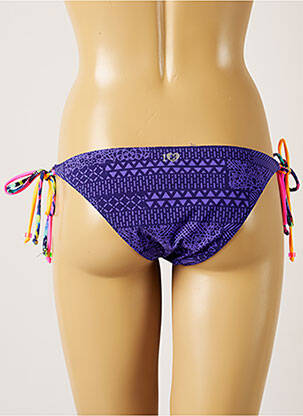 Chiloți de baie imprimeu fantezie bikini violet BANANA MOON femeie