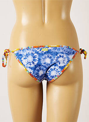 Chiloți de baie imprimeu fantezie bikini albastru BANANA MOON femeie