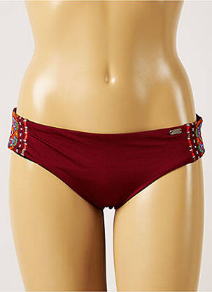 Chiloți de baie roșu BANANA MOON femeie