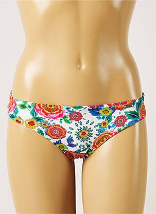 Chiloți de baie alb BANANA MOON femeie