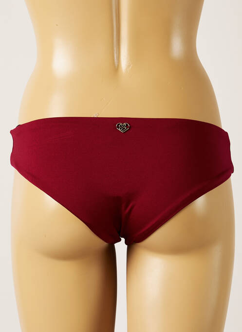 Chiloți de baie roșu BANANA MOON femeie