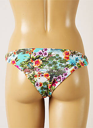 Chiloți de baie imprimeu tie and dye bikini albastru BANANA MOON femeie