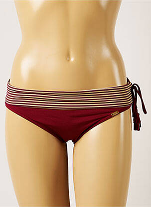 Chiloți de baie roșu BANANA MOON femeie