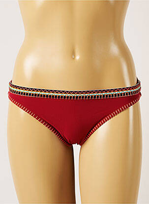 Chiloți de baie roșu BANANA MOON femeie