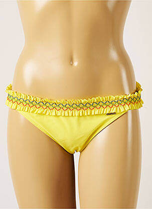 Chiloți de baie galben BANANA MOON femeie