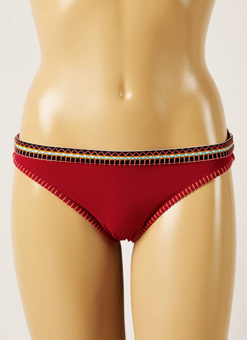 Chiloți de baie roșu BANANA MOON femeie