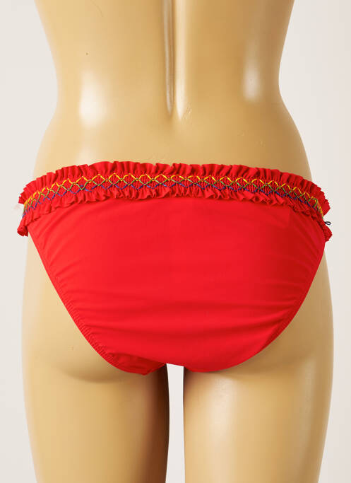 Chiloți de baie roșu BANANA MOON femeie