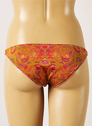 Chiloți de baie imprimeu floral bikini roz BANANA MOON femeie