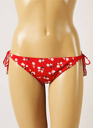 Chiloți de baie roșu BANANA MOON femeie