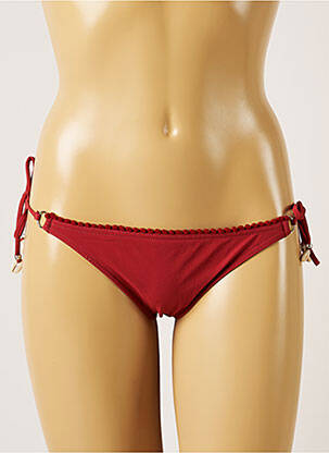 Chiloți de baie roșu BANANA MOON femeie