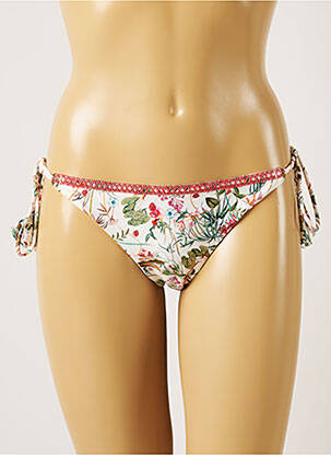 Chiloți de baie alb BANANA MOON femeie