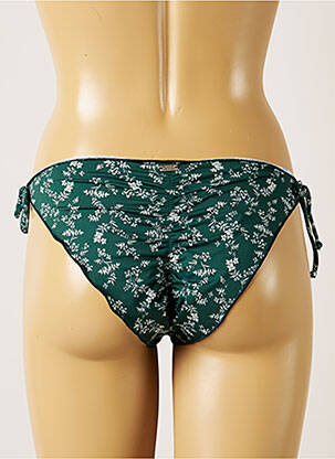 Chiloți de baie imprimeu floral bikini verde BANANA MOON femeie