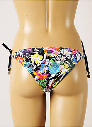 Chiloți de baie imprimeu floral bikini alb BANANA MOON femeie