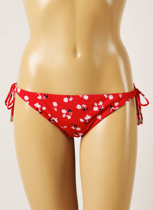 Chiloți de baie roșu BANANA MOON femeie