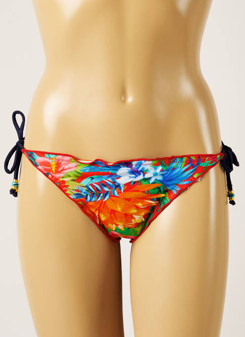 Chiloți de baie roșu BANANA MOON femeie