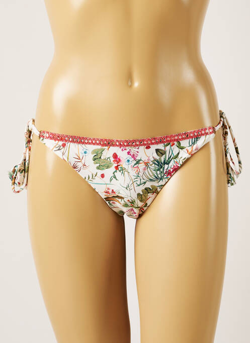 Chiloți de baie alb BANANA MOON femeie