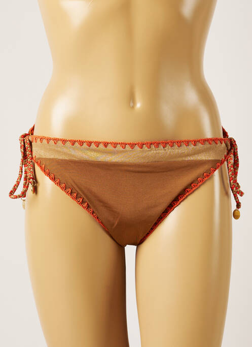 Chiloți de baie maro BANANA MOON femeie