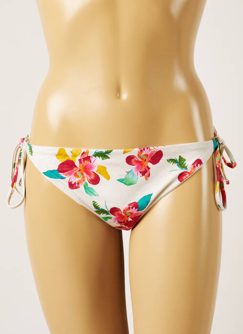 Chiloți de baie alb BANANA MOON femeie