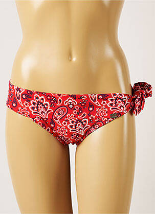 Chiloți de baie roșu BANANA MOON femeie