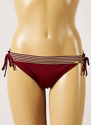 Chiloți de baie roșu BANANA MOON femeie