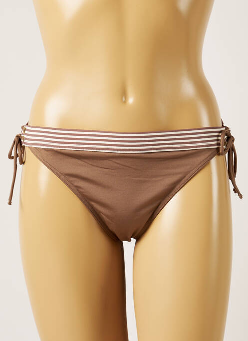 Chiloți de baie maro BANANA MOON femeie