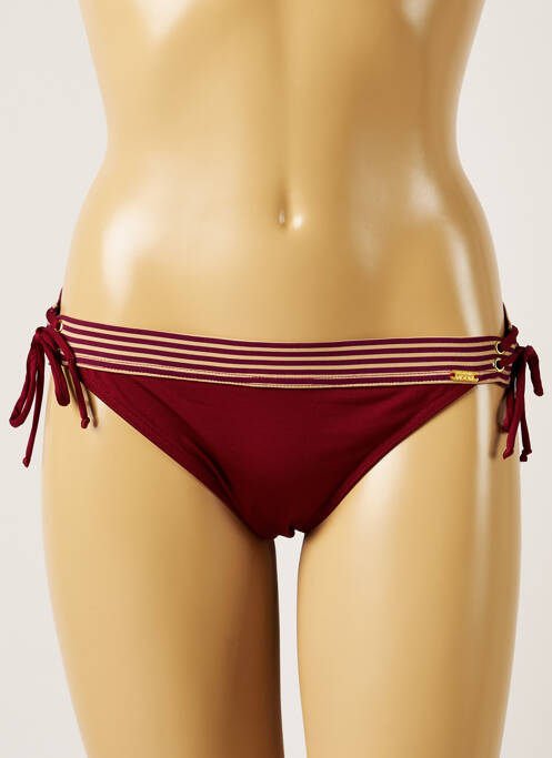 Chiloți de baie roșu BANANA MOON femeie