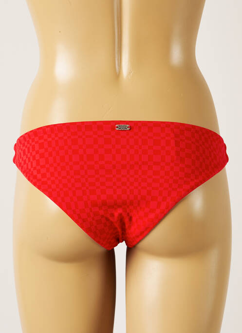 Chiloți de baie roșu BANANA MOON femeie