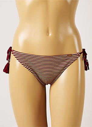 Chiloți de baie roșu BANANA MOON femeie