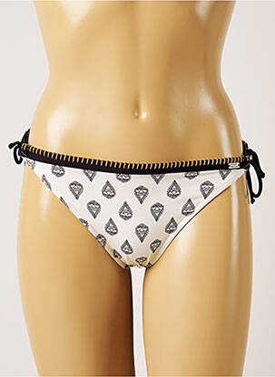 Chiloți de baie imprimeu fantezie bikini bej BANANA MOON femme