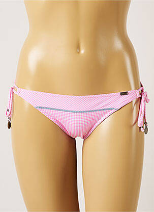 Chiloți de baie închidere cu legături de legat bikini roz BANANA MOON femme