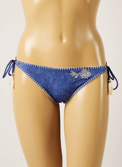 Chiloți de baie albastru BANANA MOON femeie