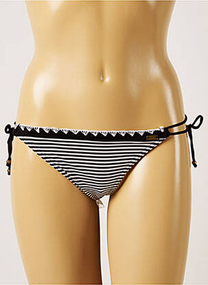 Chiloți de baie microfibre bikini negru BANANA MOON femeie