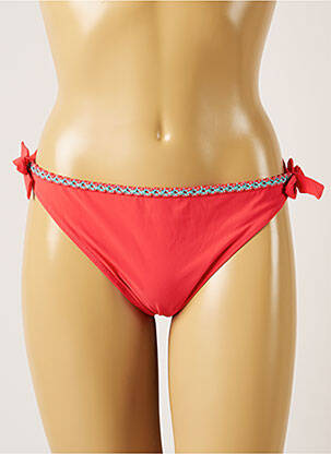 Chiloți de baie microfibre bikini roz BANANA MOON femeie