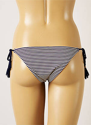 Chiloți de baie microfibre bikini albastru BANANA MOON femeie