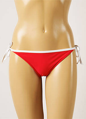 Chiloți de baie microfibre bikini roșu BANANA MOON femeie
