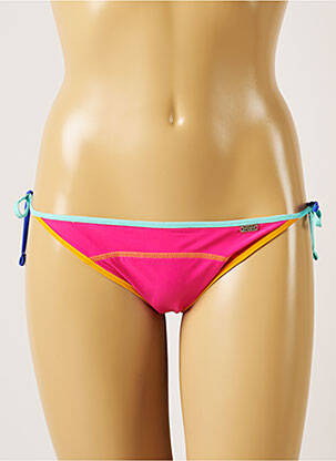 Chiloți de baie microfibre bikini roz BANANA MOON femeie