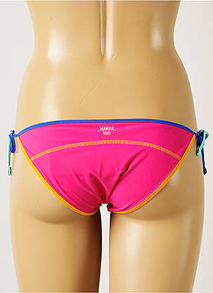 Chiloți de baie microfibre bikini roz BANANA MOON femeie