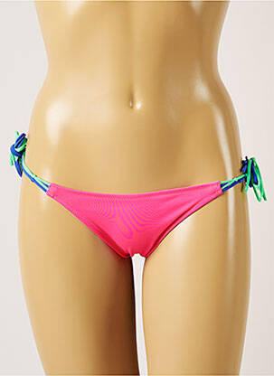 Chiloți de baie microfibre bikini roz BANANA MOON femeie