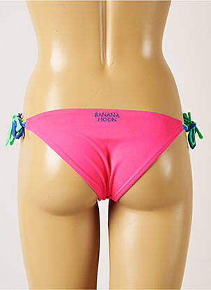 Chiloți de baie microfibre bikini roz BANANA MOON femeie