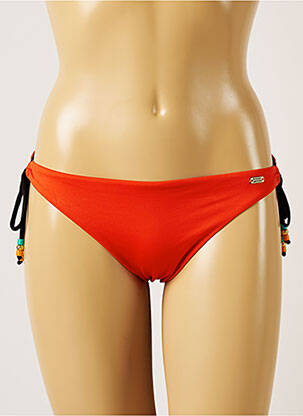 Chiloți de baie microfibre bikini portocalie BANANA MOON femeie