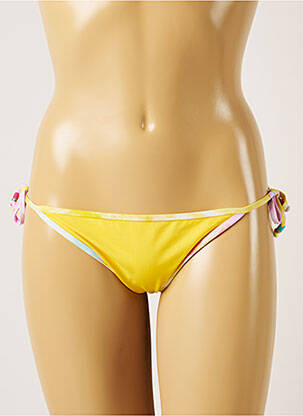 Chiloți de baie microfibre bikini galben BANANA MOON femeie