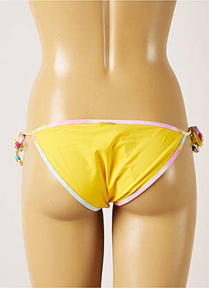 Chiloți de baie microfibre bikini galben BANANA MOON femeie