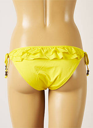 Chiloți de baie microfibre bikini galben BANANA MOON femeie